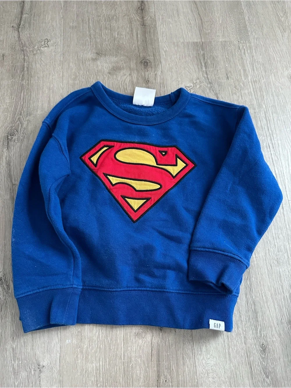 GAP Royal Blue Superman Sweatshirt